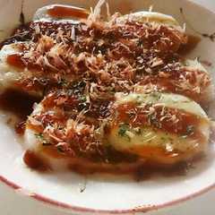 รูปของ レンジで簡単♡山芋のお好み焼き風