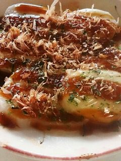 レンジで簡単♡山芋のお好み焼き風-レシピのメイン写真