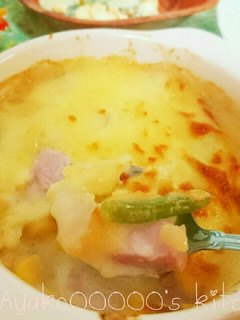 春野菜のオイルホワイトソースグラタン-レシピのメイン写真