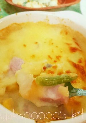 春野菜のオイルホワイトソースグラタン-レシピのメイン写真