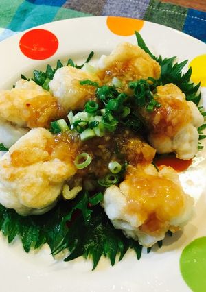 若鶏モモ肉の梅果肉タレ-レシピのメイン写真