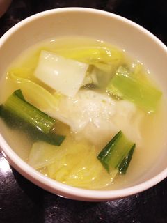 簡単ぎょうざスープ-レシピのメイン写真