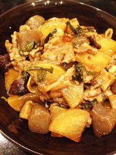 大根とこんにゃくでヘルシー!牛肉の甘辛煮-レシピのメイン写真