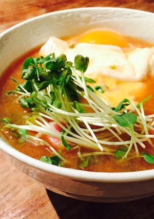 味噌ラーメンにカマンベールチーズ☆-レシピのメイン写真