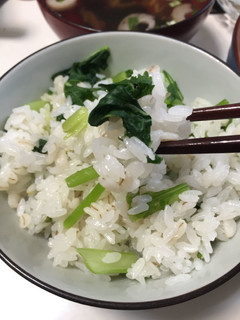 蕪菜飯-レシピのメイン写真