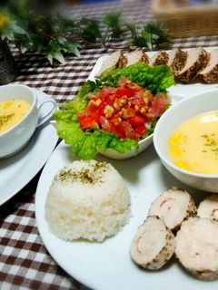 とりハム(黒胡椒味) プレート-レシピのメイン写真