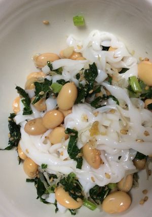 低糖質なツルツル菜っ葉-レシピのメイン写真