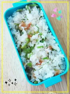 せりと梅干しまぜご飯-レシピのメイン写真