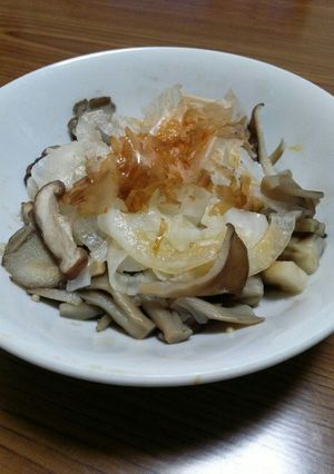 キノコの酢玉ねぎ和え-レシピのメイン写真