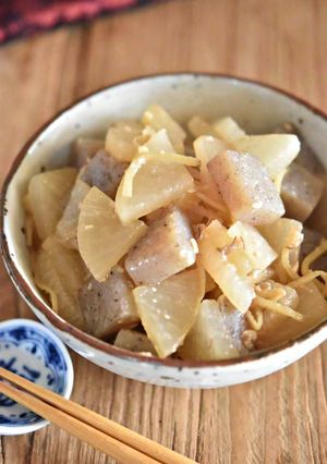 大根とこんにゃくの味噌煮【作り置き】-レシピのメイン写真