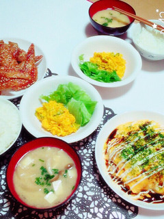 豚キムもやしのとん平焼き-レシピのメイン写真