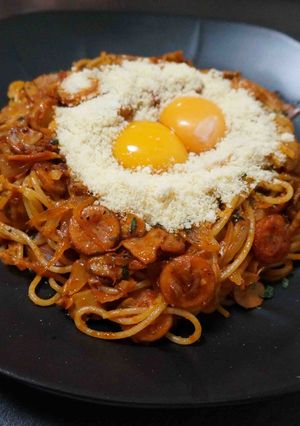 スパゲティナポリタン-レシピのメイン写真