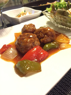 豆腐を使った肉団子黒酢あん♡酢豚風-レシピのメイン写真