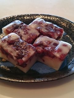 衝撃これだけで!超簡単絶品小豆ういろう-レシピのメイン写真