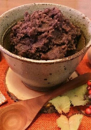 簡単♪時短☆我が家の自家製粒あん*^^*-レシピのメイン写真