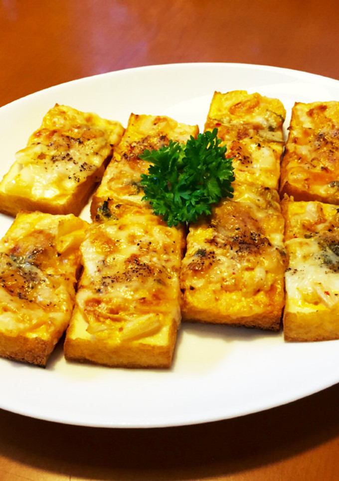 簡単☆厚揚げのキムチーズ焼き！！！-レシピのメイン写真