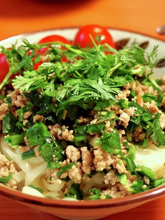 元気が出る簡単麺、たっぷりニラ混ぜそば。-レシピのメイン写真