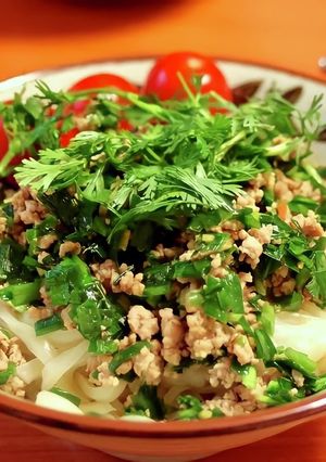 元気が出る簡単麺、たっぷりニラ混ぜそば。-レシピのメイン写真