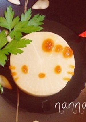 ふろふき大根（擬？）でキティちゃん♡-レシピのメイン写真