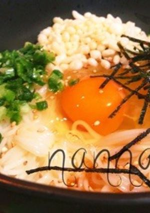 子供まさかの大絶賛！激うま釜玉そうめん♪-レシピのメイン写真