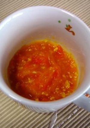 かぼちゃのそぼろ煮（離乳食・中期）-レシピのメイン写真
