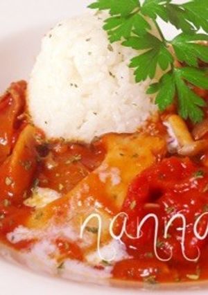20分弱で☆トマトときのこのハヤシライス-レシピのメイン写真