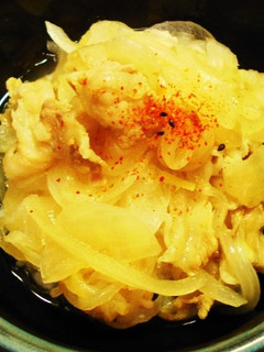 水を使わない豚丼☆引算ダイエット-レシピのメイン写真