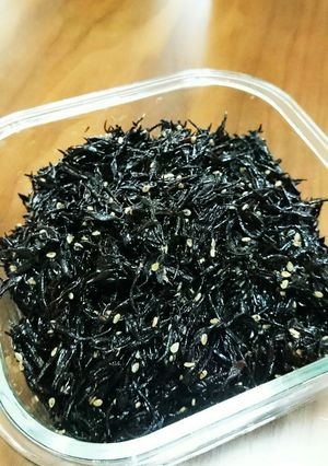 ∞(無限)ごはん＊ごまひじきふりかけ-レシピのメイン写真