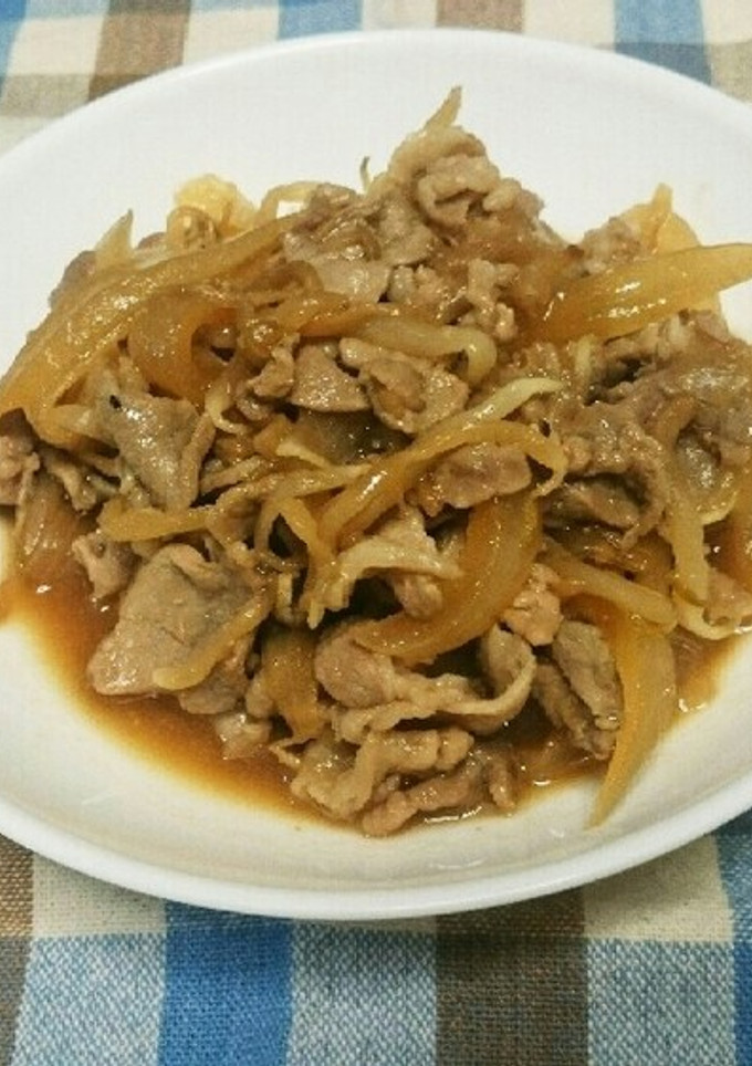 ☆豚丼風☆焼き肉炒め～♪-レシピのメイン写真