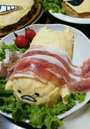 誕生日に☆ぐでたまポテトサラダ-レシピのメイン写真