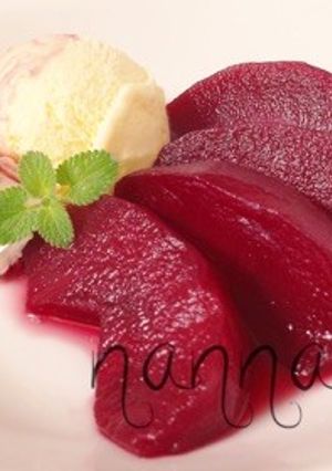 りんごのコンポート〜赤ワイン仕立☆-レシピのメイン写真