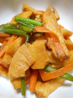 筍のトマト風味炒め-レシピのメイン写真