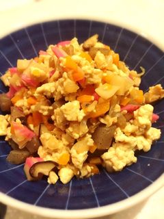 炒り豆腐 ヘルシーダイエット -レシピのメイン写真