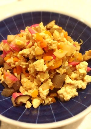 炒り豆腐 ヘルシーダイエット -レシピのメイン写真
