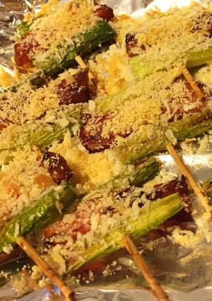アスパラとベーコンのパン粉チーズ焼き-レシピのメイン写真