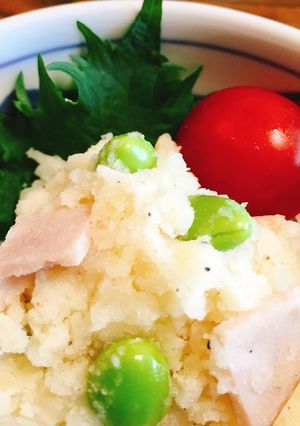 マヨ不要 簡単♡夏味ポテトサラダ-レシピのメイン写真