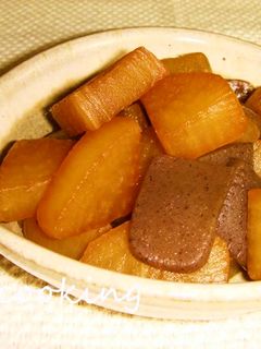 大根とこんにゃくの煮物-レシピのメイン写真