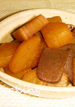 大根とこんにゃくの煮物-レシピのメイン写真