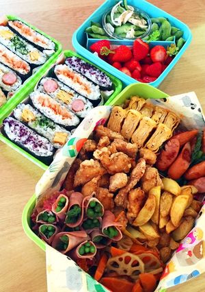 小学校の運動会弁当2016-レシピのメイン写真