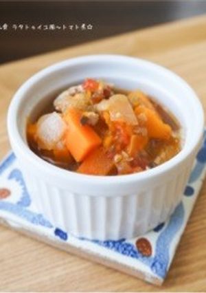 離乳食 ラタトゥイユ風〜トマト煮☆-レシピのメイン写真