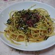 塩辛を使った超簡単でおいしい冷製パスタ☆