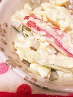 超簡単もう一品!カニカマセロリサラダ-レシピのメイン写真