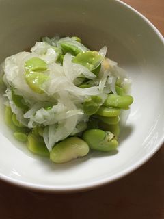 そら豆と新玉ねぎの簡単マリネ-レシピのメイン写真