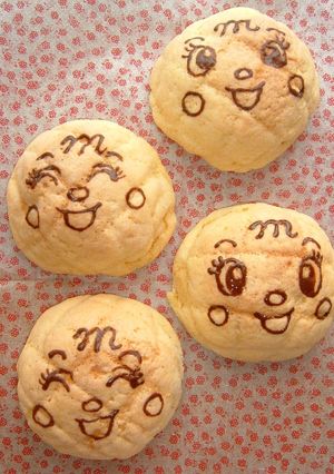 メロンパンナ☆メロンパン-レシピのメイン写真