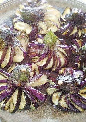 茄子の提灯揚げ-レシピのメイン写真