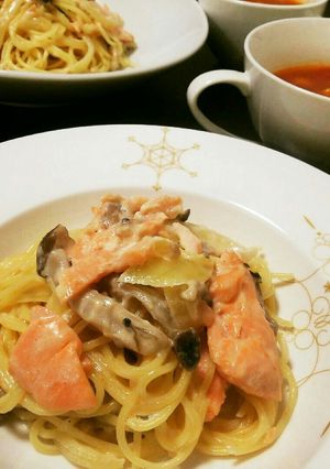 牛乳使用のクリームパスタ-レシピのメイン写真
