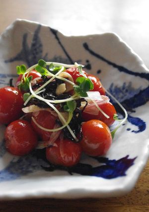 プチトマトの塩昆布炒め-レシピのメイン写真