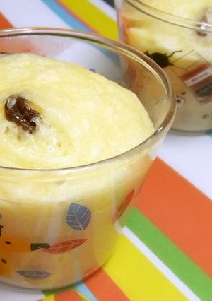 豆腐の蒸しパン　レーズン＆チーズ入り-レシピのメイン写真