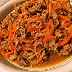 รูปของ しっかり濃いめ味の豚肉のしぐれ煮