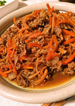 しっかり濃いめ味の豚肉のしぐれ煮-レシピのメイン写真
